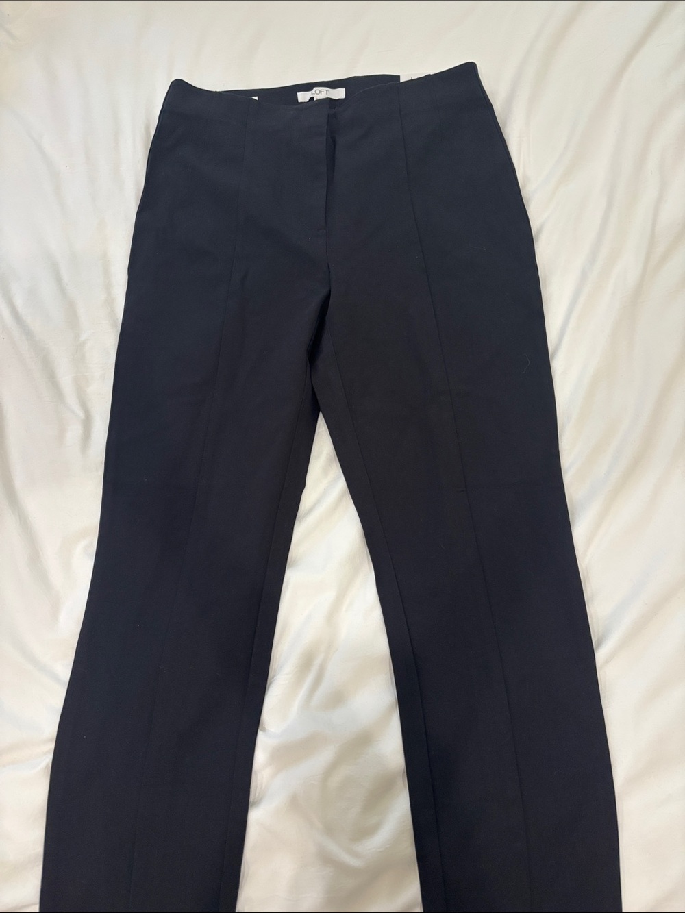 LOFT Black Curvy Dress Pants